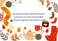 Wir w&uuml;nschen allen sch&ouml;ne Herbstferien